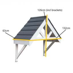 Greenhurst Deluxe Door Canopy - thumbnail 3