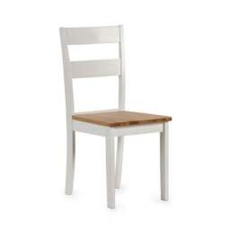 Lindwood Set Of 2 Dining Chairs, Rubberwood - thumbnail 4