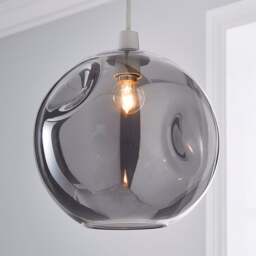 Alexis Glass Easy Fit Pendant Shade - thumbnail 1