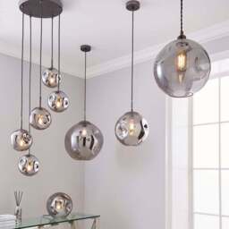 Alexis Glass Easy Fit Pendant Shade - thumbnail 6