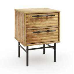 Bryant 2 Drawer Bedside Table - thumbnail 2