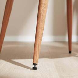Astrid Dining Chair, Flatweave Fabric - thumbnail 4