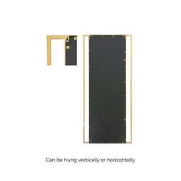 Senestra Modern Rectangle Wall Mirror - thumbnail 2