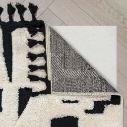 Madu Abstract Tasselled Rug - thumbnail 3