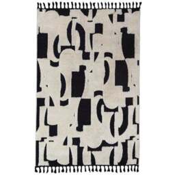 Madu Abstract Tasselled Rug - thumbnail 5