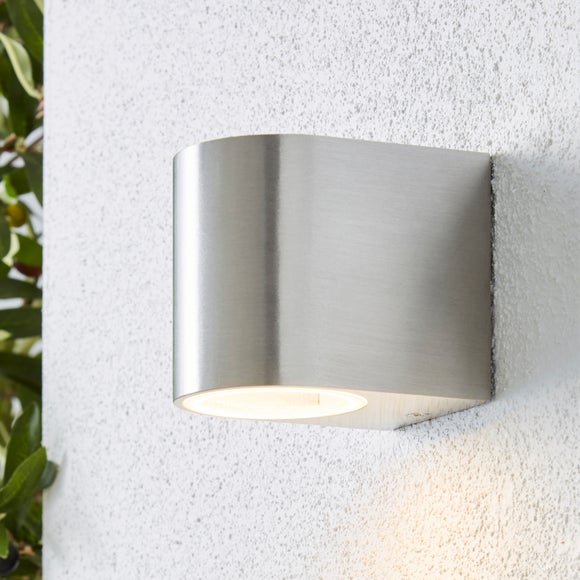 Tam Down Lighter Steel Outdoor Wall Light - image 1