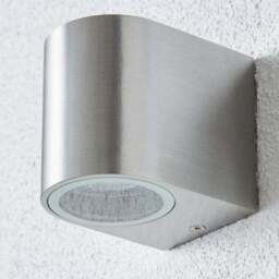 Tam Down Lighter Steel Outdoor Wall Light - thumbnail 3