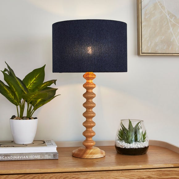 Barkweave Drum Lamp Shade - image 1