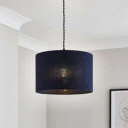 Barkweave Drum Lamp Shade - thumbnail 3