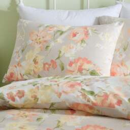 Dreams n Drapes Flourette Polycotton Duvet Cover & Pillowcase Set - thumbnail 2