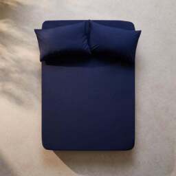 100% Egyptian Cotton 220 Thread Count True Grip® Fitted Sheet - thumbnail 5