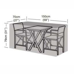 Garland 2 Seater Bistro Set Furniture Cover - thumbnail 2