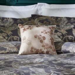 Dorma Gilded Crane Champagne Cushion - thumbnail 2