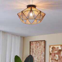EGLO Adwickle Flush Ceiling Light - thumbnail 1