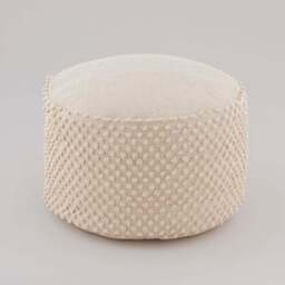 Jersey Bobble Round Pouffe - thumbnail 3