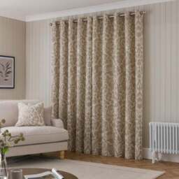 Clemency Chenille Eyelet Curtains - thumbnail 4