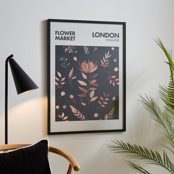 Flower Market London Framed Print - image 1