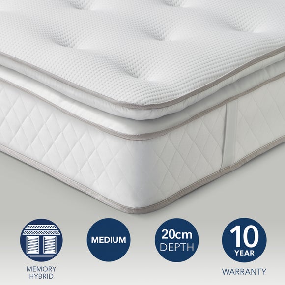 Fogarty Open Coil Memory Foam Pillow Top Hybrid Mattress - image 1