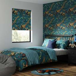 Age of Dinosaurs Blackout Blue Roller Blind - thumbnail 1