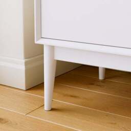 Juna 2 Drawer Wide Bedside Table - thumbnail 4