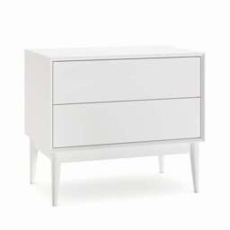Juna 2 Drawer Wide Bedside Table - thumbnail 6