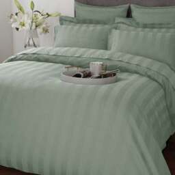 Hotel Stripe 230 Thread Count 100% Cotton Duvet Cover - thumbnail 2