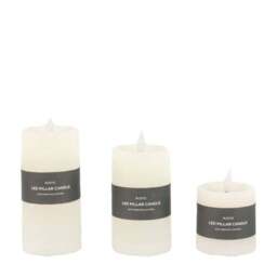 Cedar & Sage Set of 3 LED Candles - thumbnail 4