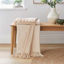 Westcott Slub Cotton Throw Blanket - thumbnail 1