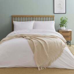 Westcott Slub Cotton Throw Blanket - thumbnail 3