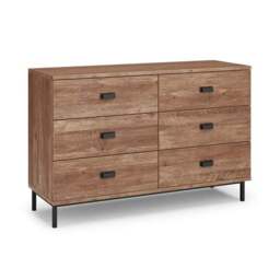Fulton 6 Drawer Chest, Pine Effect - thumbnail 6