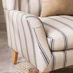 Charnwood Folkstone Stripe Occasional Armchair - thumbnail 3