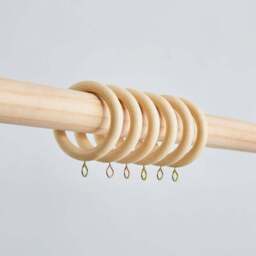Pack of 6 Curtain Rings - thumbnail 2