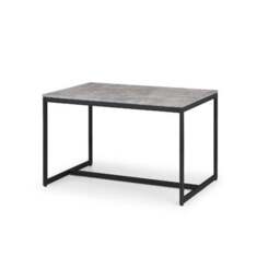 Staten 4 Seater Rectangular Dining Table with 4 Monroe Chairs, Grey - thumbnail 3