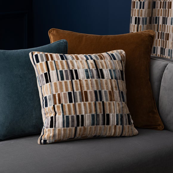 Pelosa Cut Velvet Square Cushion - image 1