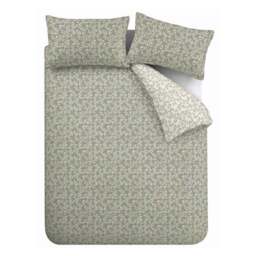 Bianca Shadow Leaves 200 Thread Count 100% Cotton Duvet Cover & Pillowcase Set - thumbnail 5
