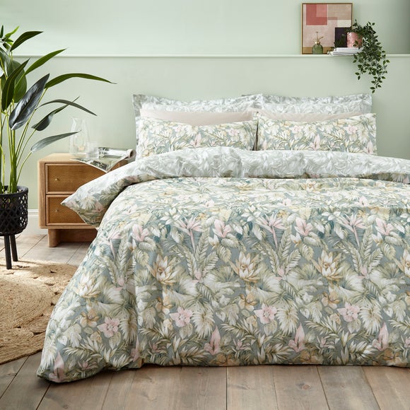 Soft Tropics Duvet Cover & Pillowcase Set - image 1