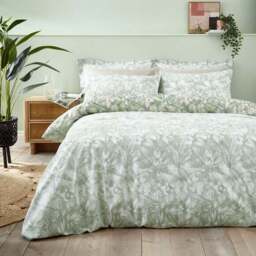 Soft Tropics Duvet Cover & Pillowcase Set - thumbnail 3