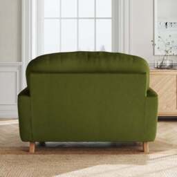 Martha Matte Plush Velvet Snuggle Sofa - thumbnail 3