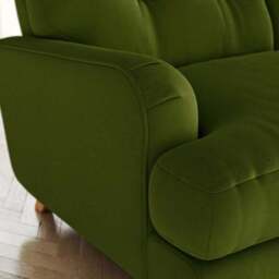 Martha Matte Plush Velvet Snuggle Sofa - thumbnail 5