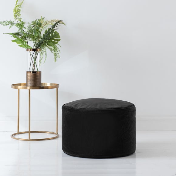 Eliza Velvet Pouffe - image 1