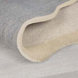 Bonnie Scallop Border Wool Round Rug - thumbnail 3