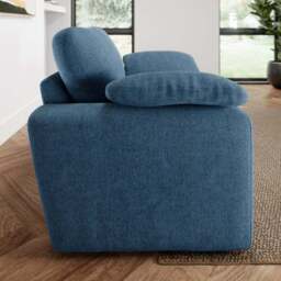 Magnus Vintage Soft Chenille Snuggle Sofa - thumbnail 2