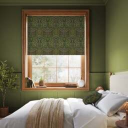 William Morris at Home Blackthorn Velvet Blackout Made to Measure Roller Blind - thumbnail 1