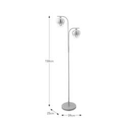 Aurora 2 Light LED Floor Lamp - thumbnail 5