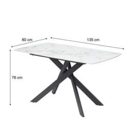 Indus Valley Aura Dining Table With 6 Aura Chairs - thumbnail 6