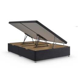Luxury Side Ottoman Bed Frame, Velvet - thumbnail 6