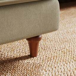 Beatrice II Soft Tonal Chenille Corner Storage Sofa Bed - thumbnail 5