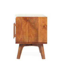 Maxton Storage Bench, Mango Wood - thumbnail 4