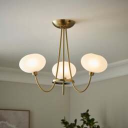 Paris 3 Light Semi Flush Ceiling Light - thumbnail 1