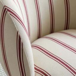 Tulip Folkstone Stripe Curved Swivel Accent Chair - thumbnail 4